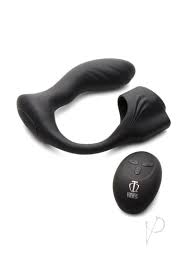 7X Silicone Prostate Plug with Ball Stretcher and Remote