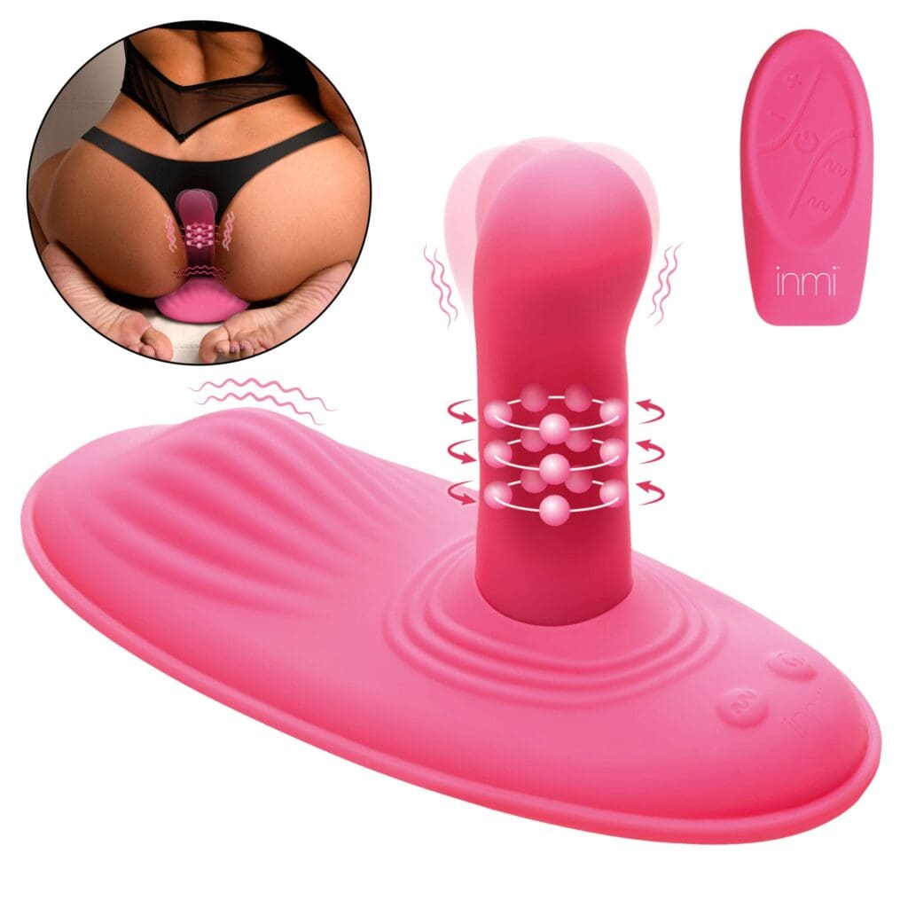 Spin n’ Grind Rotating and Vibrating Silicone Sex Grinder